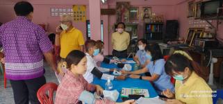 ทน.แม่สอด ร่วมกิจกรรมตรวจคัดกรองกลุ่มเสี่ยงโรคเบาหวาน ความดันโลหิตสูงในกลุ่มประชาชนอายุ 30-59 ปี ชุมชนดอนไชย