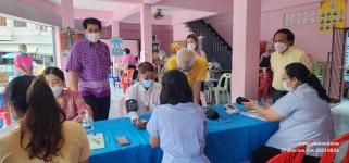 ทน.แม่สอด ร่วมกิจกรรมตรวจคัดกรองกลุ่มเสี่ยงโรคเบาหวาน ความดันโลหิตสูงในกลุ่มประชาชนอายุ 30-59 ปี ชุมชนดอนไชย