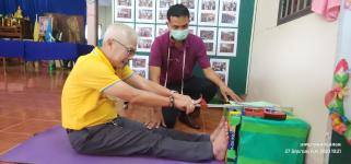 ทน.แม่สอด ร่วมกิจกรรมการเฝ้าระวังพฤติกรรมสุขภาพของผู้สูงอายุ ชุมชนสองแคว 1 โดยโรงพยาบาลแม่สอด