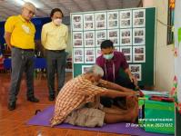 ทน.แม่สอด ร่วมกิจกรรมการเฝ้าระวังพฤติกรรมสุขภาพของผู้สูงอายุ ชุมชนสองแคว 1 โดยโรงพยาบาลแม่สอด