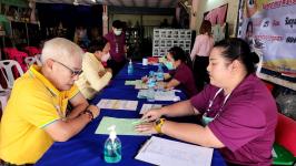 ทน.แม่สอด ร่วมกิจกรรมการเฝ้าระวังพฤติกรรมสุขภาพของผู้สูงอายุ ชุมชนสองแคว 1 โดยโรงพยาบาลแม่สอด