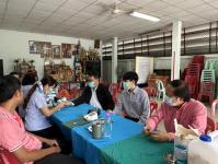 ทน.แม่สอด ร่วมกิจกรรมตรวจคัดกรองกลุ่มเสี่ยงโรคเบาหวาน ความดันโลหิตสูง ชุมชนบ้านเหนือสามัคคี
