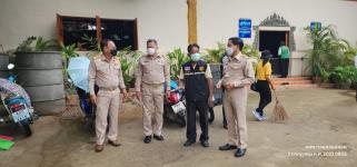 ทน.แม่สอด ร่วมกิจกรรมโครงการรณรงค์ 3 เก็บ 3 โรค บริเวณวัดดอนแก้ว 