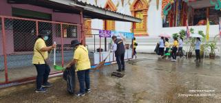 ทน.แม่สอด ร่วมกิจกรรมโครงการรณรงค์ 3 เก็บ 3 โรค บริเวณวัดดอนแก้ว 