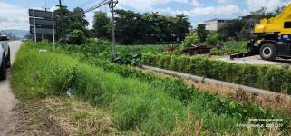 ทน.แม่สอด ร่วมกับอบจ.ตาก ลงพื้นที่สำรวจวางแผนการขุดลอกร่องระบายน้ำบริเวณถนนสายเอเชีย (สระบัว)