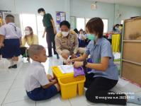 ทน.แม่สอด ลงพื้นที่ตรวจเยี่ยมการตรวจสุขภาพเด็กก่อนวัยเรียน ศพด.วัดอรัญญเขต และ โรงเรียนเทศบาลวัดบุญญาวาส