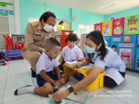 ทน.แม่สอด ลงพื้นที่ตรวจเยี่ยมการตรวจสุขภาพเด็กก่อนวัยเรียน ศพด.วัดอรัญญเขต และ โรงเรียนเทศบาลวัดบุญญาวาส