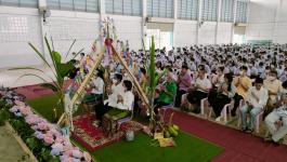 ทน.แม่สอด เข้าร่วมพิธีสืบชะตาสืบสานวัฒนธรรมท้องถิ่น เพื่อเป็นสิริมงคล ณ โรงเรียนเทศบาลเฉลิมพระเกียรติฯ