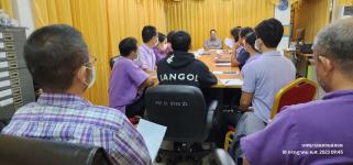 ทน.แม่สอด จัดประชุมประจำเดือน กรกฎาคม กองสวัสดิการสังคม