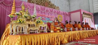 ทน.แม่สอด ร่วมพิธีหล่อเทียนจำนำพรรษา โรงเรียนเทศบาลวัดดอนแก้ว ประจำปีการศึกษา 2566