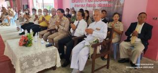 ทน.แม่สอด ร่วมพิธีหล่อเทียนจำนำพรรษา โรงเรียนเทศบาลวัดดอนแก้ว ประจำปีการศึกษา 2566