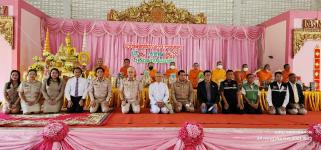 ทน.แม่สอด ร่วมพิธีหล่อเทียนจำนำพรรษา โรงเรียนเทศบาลวัดดอนแก้ว ประจำปีการศึกษา 2566
