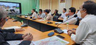 ทน.แม่สอด จัดประชุมหารือแก้ไขปัญหาน้ำท่วมภายในเขตเทศบาลนครแม่สอด