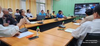 ทน.แม่สอด จัดประชุมหารือแก้ไขปัญหาน้ำท่วมภายในเขตเทศบาลนครแม่สอด