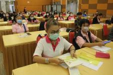ทน.แม่สอด เข้าร่วมพิธีเปิดโครงการอบรมพัฒนาศักยภาพอาสาสมัครพัฒนาสังคมและความมั่นคงของมนุษย์ เพื่อช่วยเหลือครัวเรือนเปราะบาง
