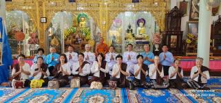 ทน.แม่สอด จัดกิจกรรมถวายพระพรชัยมงคล สมเด็จพระนางเจ้าสิริกิติ์ พระบรมราชินีนาถ พระบรมราชชนนีพันปีหลวง 12 สิงหาคม 2566 ของชาวชุมชนวัดหลวง