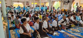 ทน.แม่สอด จัดกิจกรรมถวายพระพรชัยมงคล สมเด็จพระนางเจ้าสิริกิติ์ พระบรมราชินีนาถ พระบรมราชชนนีพันปีหลวง 12 สิงหาคม 2566 ของชาวชุมชนวัดหลวง