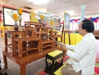 ทน.แม่สอด ร่วมพิธีเปิดโครงการเข้าค่ายอบรมคุณธรรม จริธรรม โรงเรียนเทศบาลวัดบุญญาวาส 
