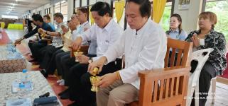 ทน.แม่สอด ร่วมพิธีเปิดโครงการเข้าค่ายอบรมคุณธรรม จริธรรม โรงเรียนเทศบาลวัดบุญญาวาส 