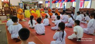 ทน.แม่สอด ร่วมพิธีเปิดโครงการเข้าค่ายอบรมคุณธรรม จริธรรม โรงเรียนเทศบาลวัดบุญญาวาส 