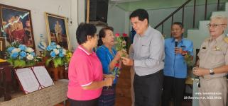 ทน.แม่สอด ร่วมประชุมประจำเดือนชมรมผู้สูงอายุ ชุมชนวัดหลวง