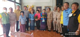 ทน.แม่สอด ร่วมประชุมประจำเดือนชมรมผู้สูงอายุ ชุมชนวัดหลวง
