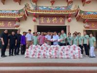 ทน.แม่สอด ร่วมงานประเพณีทิ้งกระจาดแจกทาน ประจำปี 2566
