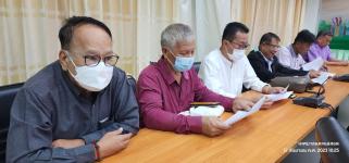 ทน.แม่สอด จัดประชุมติดตามโครงการก่อสร้างระบบสาธารณูปโภคประจำปีงบประมาณ 2566