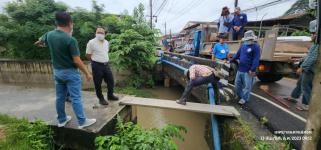 ทน.แม่สอด ลงพื้นที่สำรวจและปรับปรุงแก้ไขปัญหาด้านสาธารณูปโภค ชุมชนจ๊อกจอฯ และชุมชนดอนไชย 
