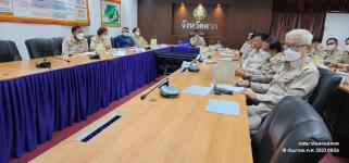 ทน.แม่สอด เข้าร่วมการประชุมขับเคลื่อนนโยบายของรัฐบาล และภารกิจสำคัญของกระทรวงมหาดไทย