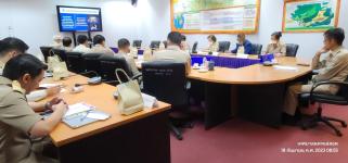 ทน.แม่สอด เข้าร่วมการประชุมขับเคลื่อนนโยบายของรัฐบาล และภารกิจสำคัญของกระทรวงมหาดไทย