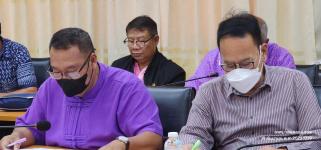 ทน.แม่สอด ร่วมกับอบต.แม่ปะ จัดประชุมหารือการใช้ที่ดินสาธารณประโยชน์ (บริเวณสนามกีฬา 5 อำเภอชายแดน)
