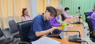 ทน.แม่สอด ร่วมกับอบต.แม่ปะ จัดประชุมหารือการใช้ที่ดินสาธารณประโยชน์ (บริเวณสนามกีฬา 5 อำเภอชายแดน)