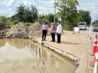 ทน.แม่สอด ลงพื้นที่สำรวจ เร่งแก้ไขปัญหาด้านสาธารณูปโภคในเขตเทศบาลนครแม่สอด