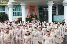 ทน.แม่สอด จัดกิจกรรมเคารพธงชาติ เนื่องในวันพระราชทานธงชาติไทย