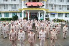 ทน.แม่สอด จัดกิจกรรมเคารพธงชาติ เนื่องในวันพระราชทานธงชาติไทย