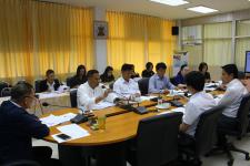 เทศบาลนครแม่สอดจัดการประชุมคณะผู้บริหารและหัวหน้าส่วนราชการเทศบาลนครแม่สอด ครั้งที่ 17/2560