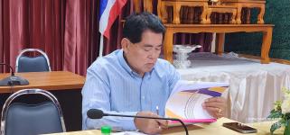 ทน.แม่สอด จัดประชุมคณะกรรมการสอบคัดเลือกพนักงานเทศบาลให้ดำรงตำแหน่งต่างสายงาน ครั้งที่ 1/2566