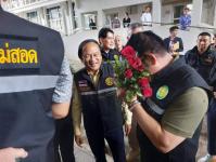 ทน.แม่สอด ให้การต้อนรับ ร้อยเอก ธรรมนัส พรหมเผ่า รัฐมนตรีว่าการกระทรวงเกษตรและสหกรณ์ พร้อมคณะ 