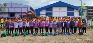 ทน.แม่สอด ร่วมกิจกรรมปลูกต้นกัลปพฤกษ์ บริเวณโรงเรียนเทศบาลเฉลิมพระเกียรติฯ และโรงเรียนกีฬาเทศบาลฯ