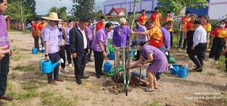 ทน.แม่สอด ร่วมกิจกรรมปลูกต้นกัลปพฤกษ์ บริเวณโรงเรียนเทศบาลเฉลิมพระเกียรติฯ และโรงเรียนกีฬาเทศบาลฯ