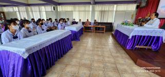 ทน.แม่สอด มอบทุนการศึกษาให้แก่นักเรียน โรงเรียนเทศบาลวัดบุญญาวาส