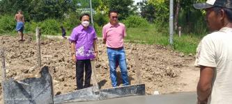 ทน.แม่สอด ลงพื้นที่ติดตามความคืบหน้างานก่อสร้างต่างๆ ในเขตเทศบาลนครแม่สอด