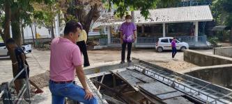 ทน.แม่สอด ลงพื้นที่ติดตามความคืบหน้างานก่อสร้างต่างๆ ในเขตเทศบาลนครแม่สอด