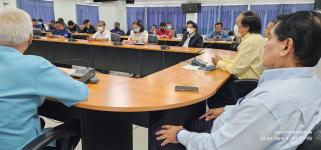 ทน.แม่สอด จัดประชุมฝ่ายป้องกันและบรรเทาสาธารณภัย เทศบาลนครแม่สอด