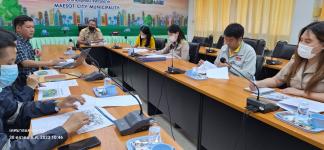 ทน.แม่สอด จัดประชุมรายงานความคืบหน้าโครงการบริหารจัดการกำจัดขยะมูลฝอยฯ ครั้งที่ 1/2567