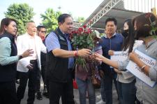 ทน.แม่สอด ร่วมให้การต้อนรับ นายไชยา พรหมา รมช.เกษตรและสหกรณ์ พร้อมคณะ ลงพื้นที่ตรวจราชการฯ