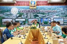 ทน.แม่สอด ประชุมคณะกรรมการพัฒนาเทศบาลนครแม่สอด พิจารณาร่างแผนฯ (พ.ศ.2566 –2570) เพิ่มเติม ครั้งที่ 3/2566