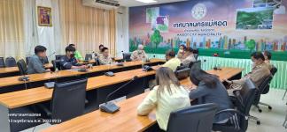 ทน.แม่สอด จัดประชุมเตรียมเปิดโครงการก่อสร้างระบบจำหน่ายไฟฟ้าเป็นเคเบิลใต้ดิน บริเวณถนนประสาทวิถี ระยะทาง 1.6 กิโลเมตร