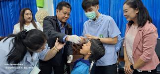 ทน.แม่สอด จัดกิจกรรมการรณรงค์หยอดวัคซีนโปลิโอ ประจำปี 2566 (ครั้งที่ 1) ในเขตเทศบาลนครแม่สอด